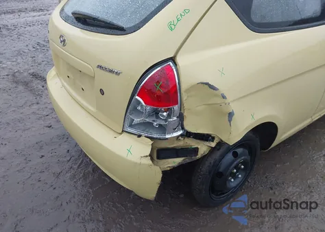 2010 Hyundai Accent Gs из США, поврежденный, VIN KMHCM3AC1AU168926